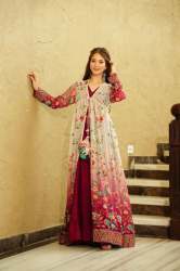 Gorgeous Heavy Georgette Embroidered Gown