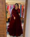 GOWN+DUPATTA AND JACKET SET WITH BELT  thumb 5