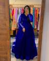 GOWN+DUPATTA AND JACKET SET WITH BELT  thumb 7