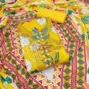  Heavy Cotton print Dress Material With Dupatta thumb 2