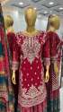 Heavy Faux Georgette With Heavy Embroidery Sequence Suit  thumb 1
