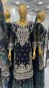 Heavy Faux Georgette With Heavy Embroidery Sequence Suit  thumb 3