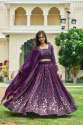 Heavy Fox Georgette  Lehenga With Embroidery Sequence Work thumb 1