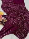 Heavy Georgette Fabric Sequence embroidery Saree  thumb 2