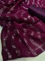 Heavy Georgette Fabric Sequence embroidery Saree  thumb 4