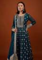 Heavy Georgette With Fully Embroidery Work Gown  thumb 14