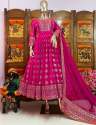 Heavy Georgette With Fully Embroidery Work Gown  thumb 9