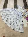 Heavy Organza Silk Anarkali gown thumb 2
