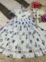 Heavy Organza Silk Anarkali gown thumb 6