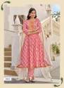  Heavy printed Anarkali Top With Pant & Dupatta  thumb 4