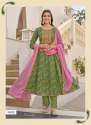  Heavy printed Anarkali Top With Pant & Dupatta  thumb 5