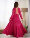 HEAVY PURE SOFT FOX GEORGETTE ANARKALI  thumb 2