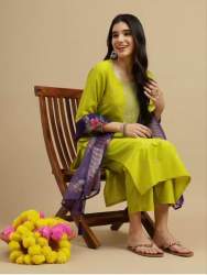 Introducing New kurti duptta and bottom set