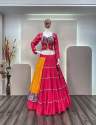 Kinjal Dave Gamthi Chain Work Rayon Lehenga Choli thumb 4