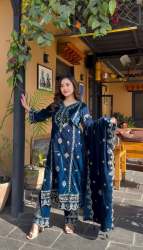 Launching Designer Party Wear Look Top-Dupatta and Fully Stiched Bottom