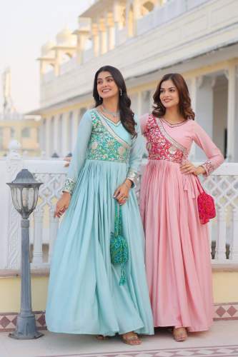 Launching New Festival Bandhej Long Gown