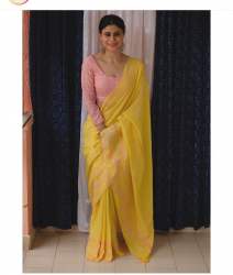 Launching New Pure Linen Printed Saree Collection 