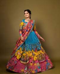 Launching Special Kalamkari Lehenga choli