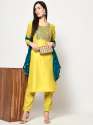 lemon-tea-cotton-embroidered-kurti-set