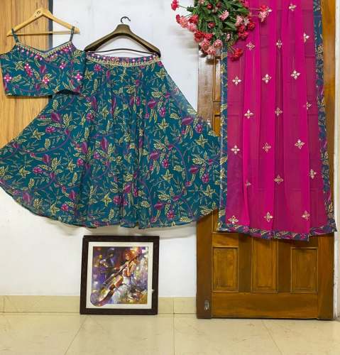 Letest Heavy Georgette Lehenga Choli 