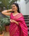 Lichi Silk Saree  thumb 1