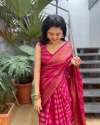 Lichi Silk Saree  thumb 2