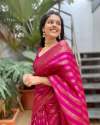 Lichi Silk Saree  thumb 5