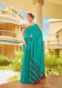 Linen Jute with pumpum border Saree thumb 1
