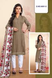 LUXURY PRET Georgette 3pcs Kurti Set