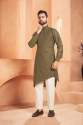 Megic Cotton Slub Mens Kurta thumb 1