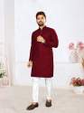 Mens Lucknowi And Sequence Work Kurtas Collection  thumb 3