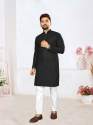 Mens Lucknowi And Sequence Work Kurtas Collection  thumb 5