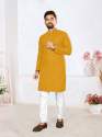 Mens Lucknowi And Sequence Work Kurtas Collection  thumb 6