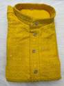 Mens Lucknowi And Sequence Work Kurtas Collection  thumb 8