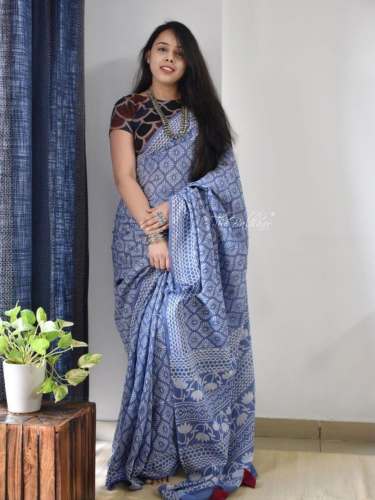 Munar Cotton With Fabulous light Colors Ajharak Digital Print Sarees 