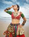 Navratri Heavy Butter Silk lehega Choli  thumb 4