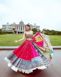 Navratri Muslin Cotton Printed Lehenga Choli