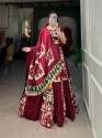 Navratri Rayon With Printed Silk Lehenga Choli thumb 4