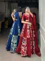 Navratri Rayon With Printed Silk Lehenga Choli thumb 9