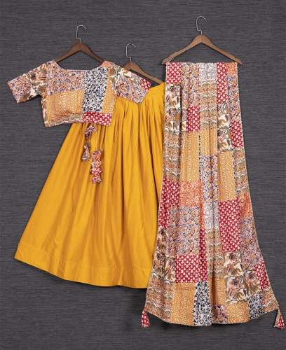 Navratri Special Pure Cotton Lehenga Choli 