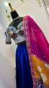 Navratri Women Silk Lehenga Choli  thumb 4
