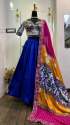 Navratri Women Silk Lehenga Choli  thumb 5