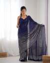 New Arrivel Attractive Looking Party Wear Saree thumb 2