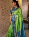 NEW ARRIVEL BANARASI SILK SAREE thumb 2