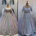 NEW ARRIVEL FANCY HARTY WEAR LEHENGA WITH HAEVY EMBROIDERY DESIGN