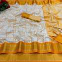 New collections Cotton silk saree for women thumb 1