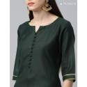 New Designer Cotton Kurti Pant With Dupatta thumb 3