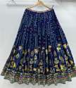 New Designer Foux Georgette Lehenga Choli With Sequence Work  thumb 2