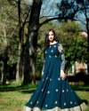 New Designer Fox Georgette Gown With Dupatta thumb 3