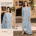 New Designer Organza Embroidered Pakistani Suit Collection  thumb 1